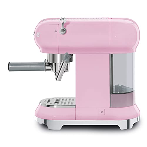 Smeg ECF01PKUS Espresso Machine Pink