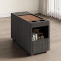 Modular Sofa,Corduroy Sofa Versatile Console Accessory,Grey