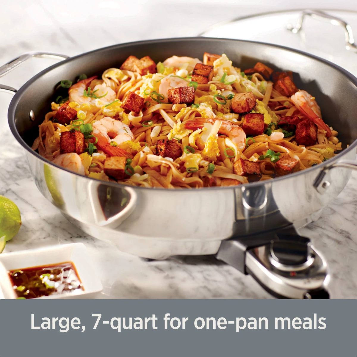 All-Clad Electric Nonstick Skillet, 7 quart