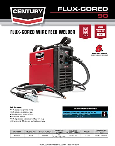 Lincoln Electric Flux Cored Wire Welder