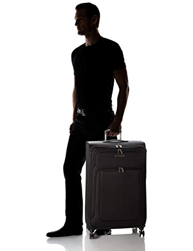 Samsonite 123569 1548 Checked Large Midnight Black