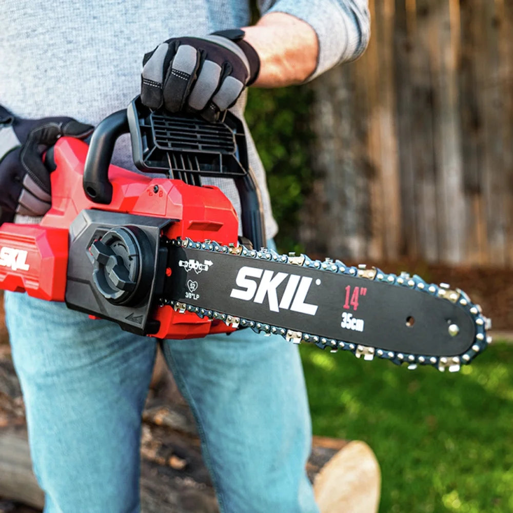 SKIL CS4555-10 PWR CORE 40 Brushless 40V 14" Chainsaw Kit w/2.5Ah Battery & Charger