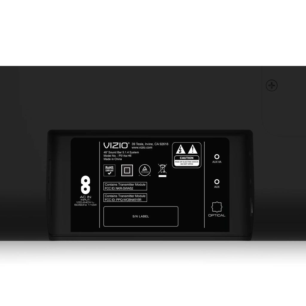 VIZIO Elevate 5.1.4 Home Theater Sound Bar with Dolby Atmos and DTS:X - P514a-H6