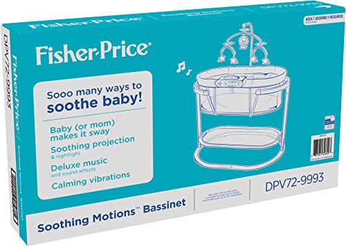 Fisher Price Soothing Motions Bassinet Windmill