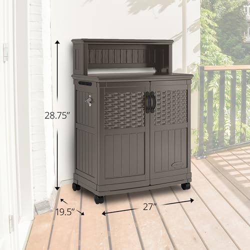 Suncast Plastic Storage Station Decorative