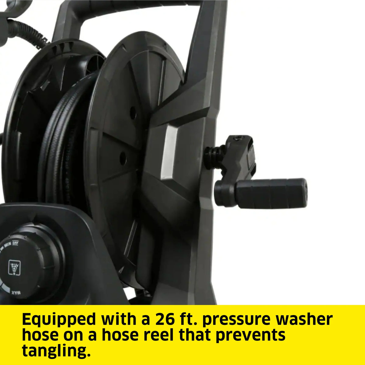 Karcher K5 Premium Pressure Washer with Hose Reel, 2000 PSI, 1.45 GPM