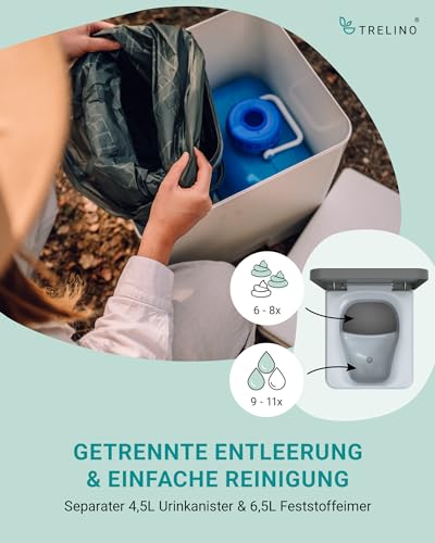 TRELINO Composting Portable Odorless Capacity
