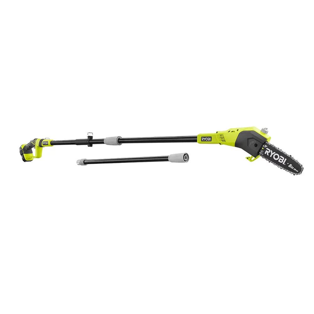 RYOBI ONE+ 18V 8 in. Cordless Battery Pole Saw Kit with Battery and Charger (Bulk Packaged) (P4361)