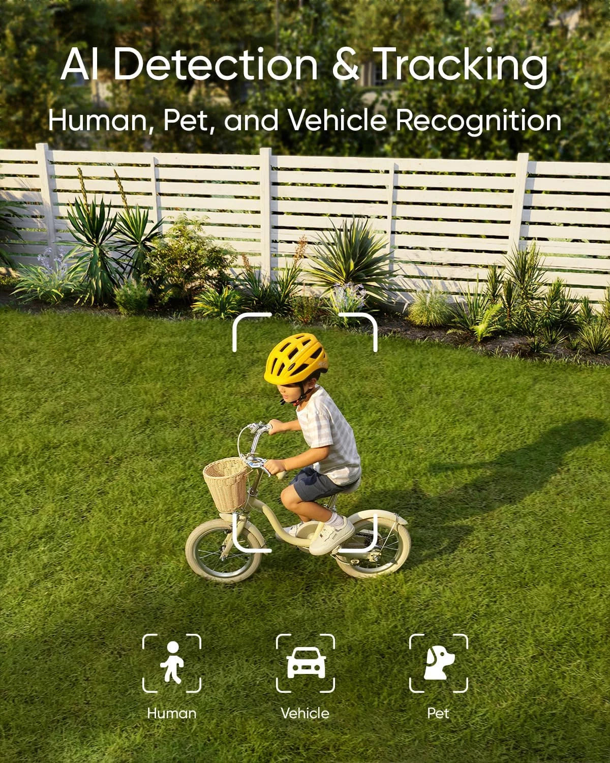 eufy Security Floodlight Camera E340, Wired Camera, 3K+2K Dual Camera, 360° Pan and Tilt, Dual-Band Wi-Fi, HomeBase 3 Compatible, Local Storage, No Monthly Fee