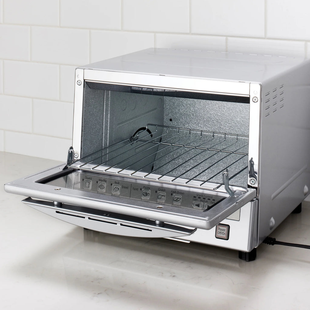 Panasonic FlashXpress Silver Toaster Oven in Silver