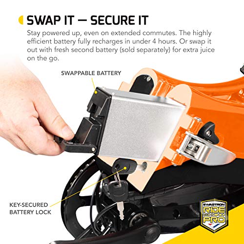 Swagtron Swagcycle Folding Electric Removable