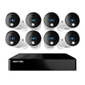 Night Owl BTD2818LSA BTD2 Series Bluetooth 8 Channel 1080p DVR & 8 x 1080p Light Cameras with Audio