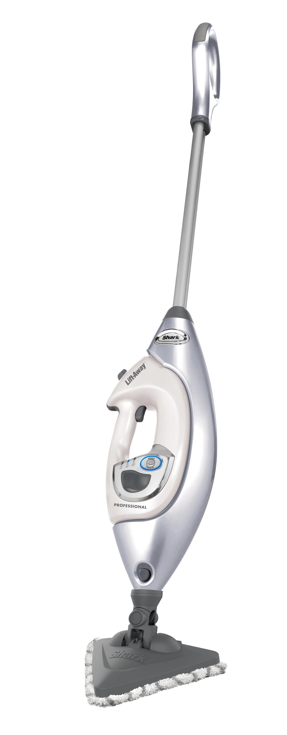 Shark Lift-Away Pro Steam Pocket Mop, 3 Settings, Steam Blast, Silver