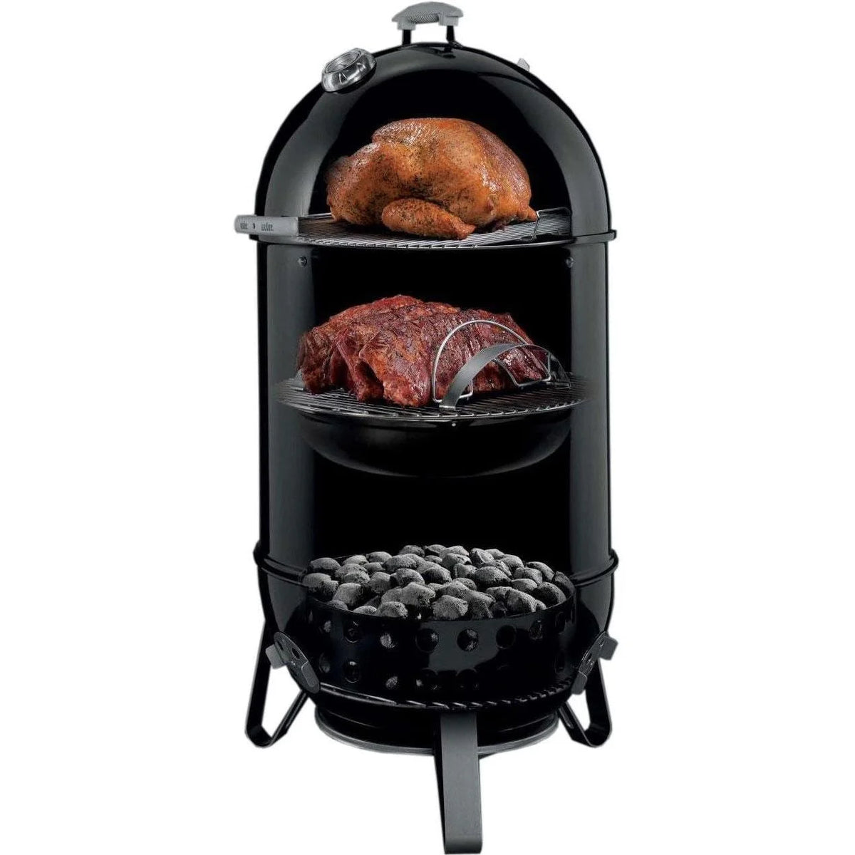 Weber 731001 Smokey Mountain Cooker 22-Inch Charcoal Smoker