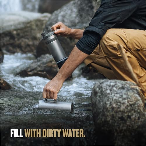 GRAYL GeoPress Titanium Water Purification