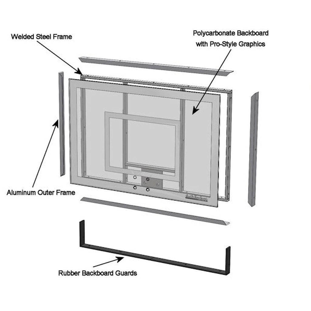 Wall Mounted Mini Basketball Hoop - Mini Pro Xtreme