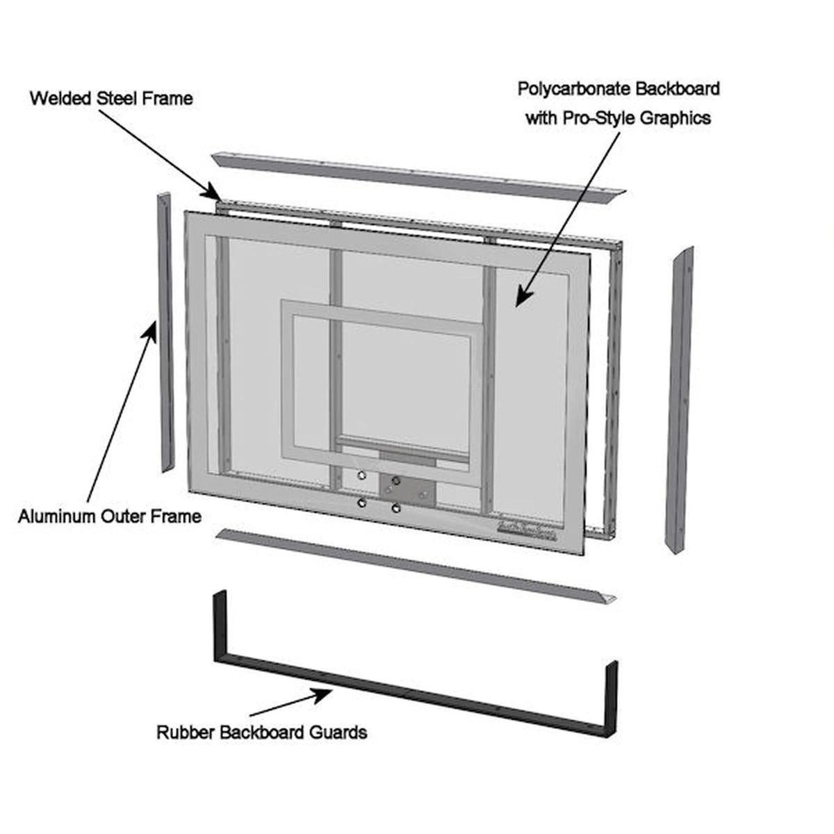 Wall Mounted Mini Basketball Hoop - Mini Pro Xtreme