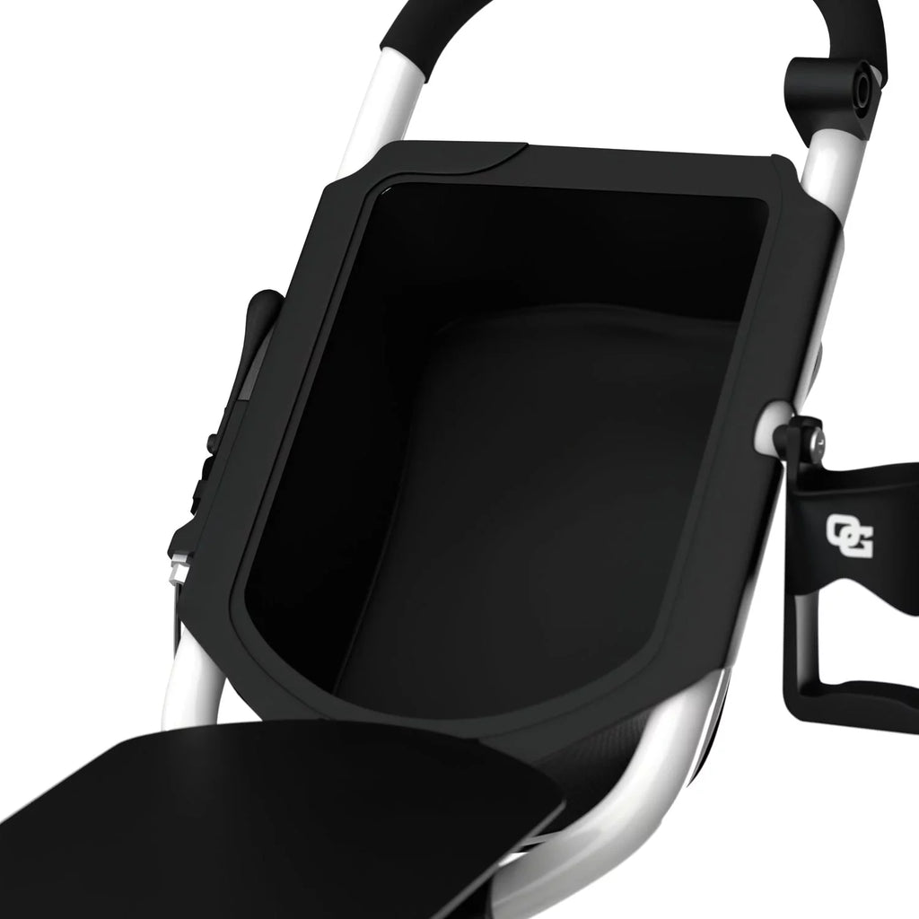 Omada Golf TriLite Golf Push Cart - (White/Black)