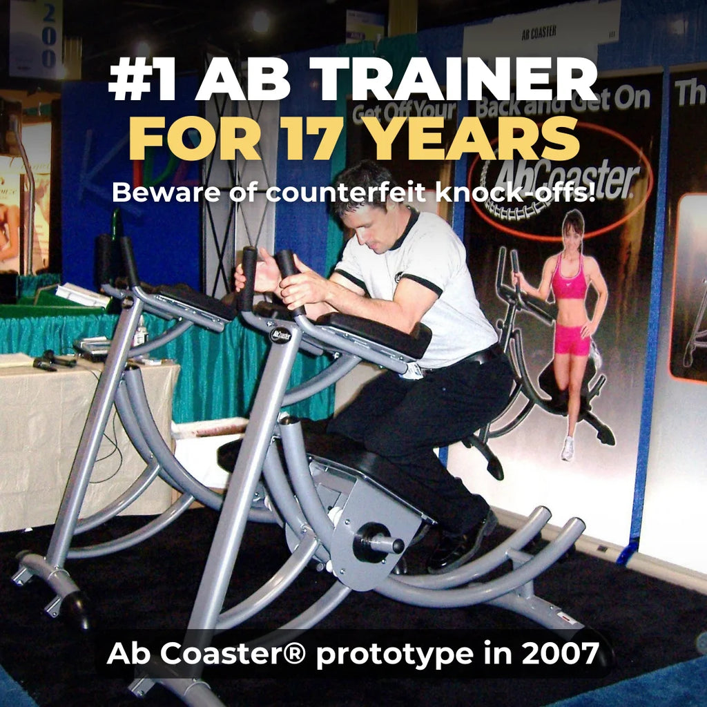 Ab Coaster PS500 - Original Ab Coaster, Ultimate Core Workout, 6 Pack Exercise Machine For Home