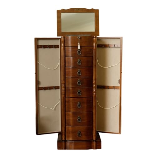 Hives Honey Locking Jewelry Armoire