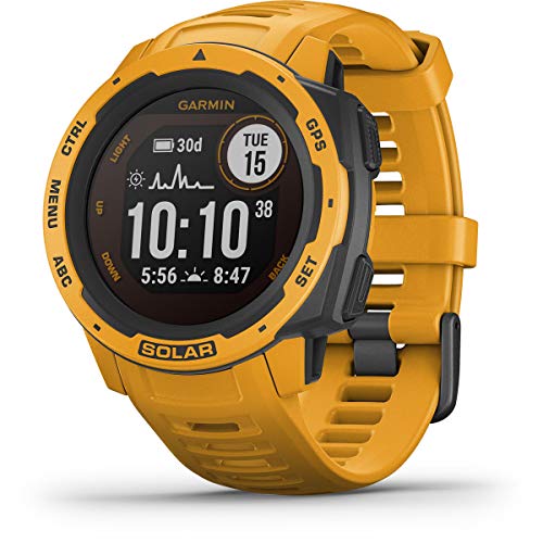 Garmin Instinct Solar Powered Smartwatch Monitoring