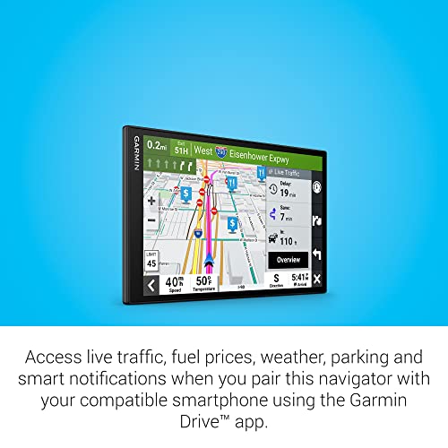Garmin DriveSmart 8 inch Navigator High resolution