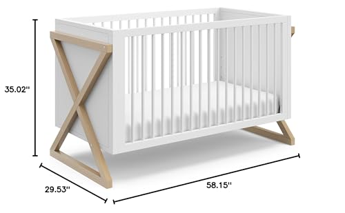 Storkcraft Equinox Convertible Crib Driftwood