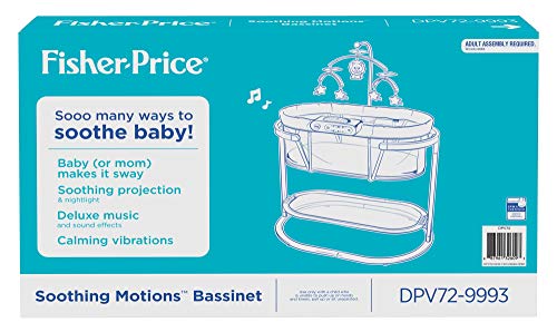 Fisher Price Soothing Motions Bassinet Windmill