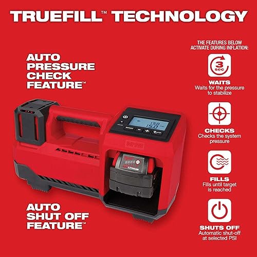 Compressors Milwaukee 2848 20 Cordless Inflator