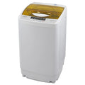 Panda Portable Washing Machine, 1.34 Cu.ft, 10 Wash Programs, 2 built in rollers/casters, Compact Top Load Clothes Washer