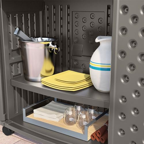 Suncast Plastic Storage Station Decorative