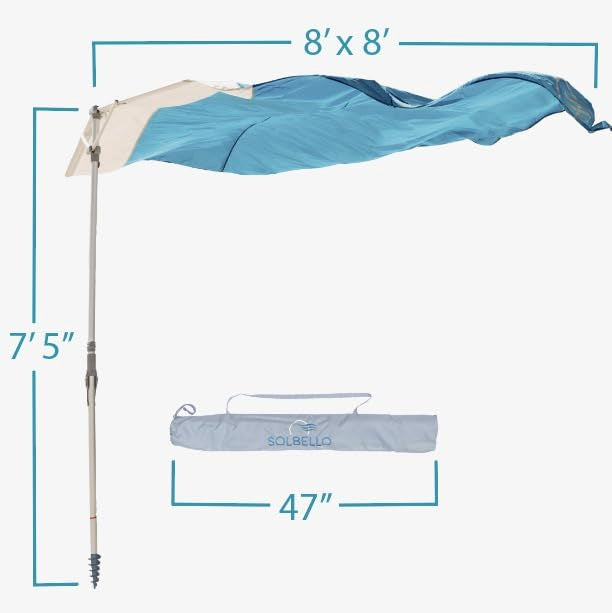 Solbello Shade Wind Driven Lightweight Effortless