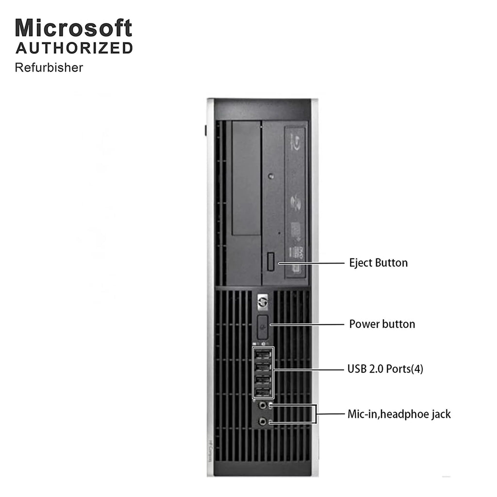 HP 8200 Elite Core I5 3.2GHz 8GB RAM 1TB HDD (Monitor Not Included) Windows 11 Pro Includes WIFI and Keyboard Mouse Desktop Computer (Used - Like )