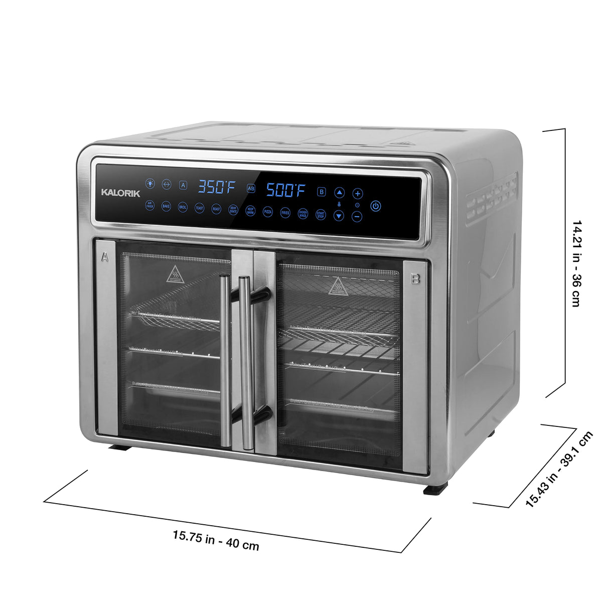 Kalorik MAXX® 26 Quart Flex Trio Air Fryer Oven
