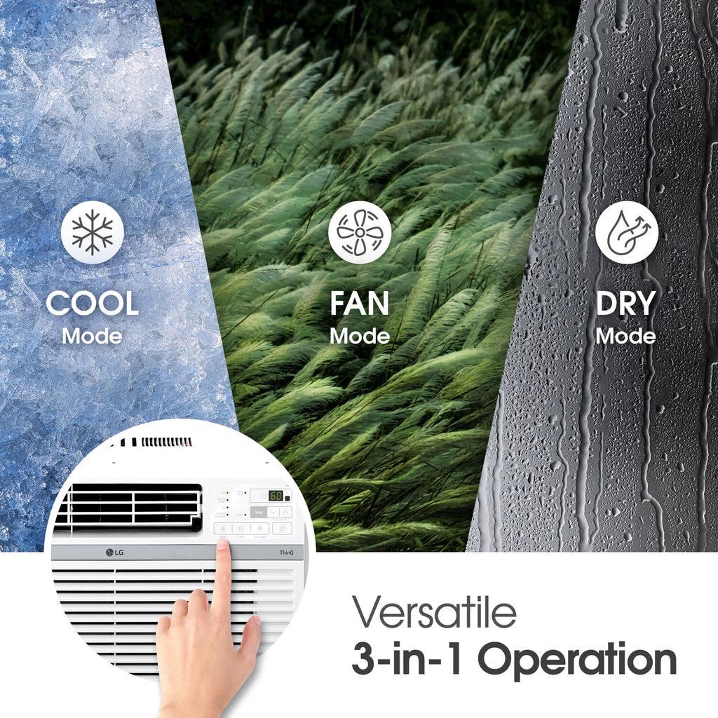 LG New 14,000 BTU 800 Sq ft Window Air Conditioner, LW1424RD