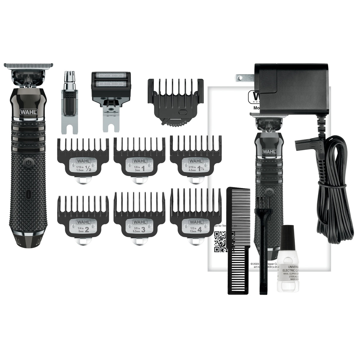 Wahl Pro Series High Visibility Lithium Ion Skeleton Style All in One  Trimmer for Men, 3023437