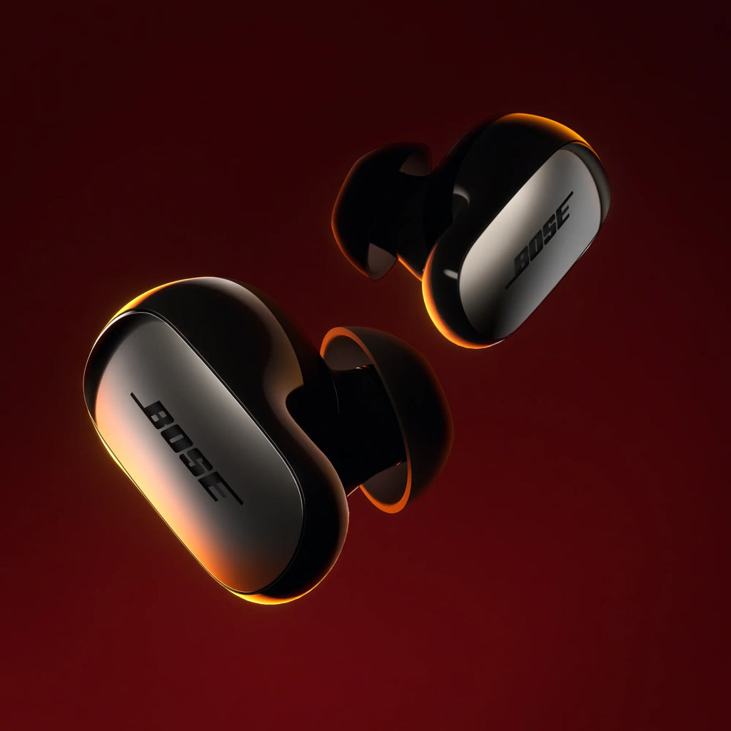Bose QuietComfort Ultra Wireless Earbuds, Noise Cancelling Bluetooth Headphones, Black