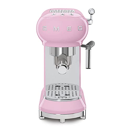 Smeg ECF01PKUS Espresso Machine Pink