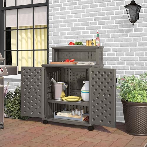 Suncast Plastic Storage Station Decorative